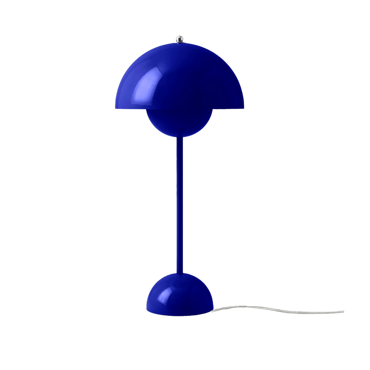 Lampe à poser cobalt blue Flowerpot VP3 - &tradition - The Cool Republic