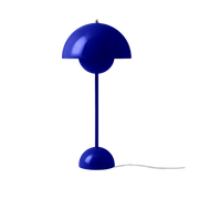 Lampe à poser cobalt blue Flowerpot VP3 - &tradition - The Cool Republic