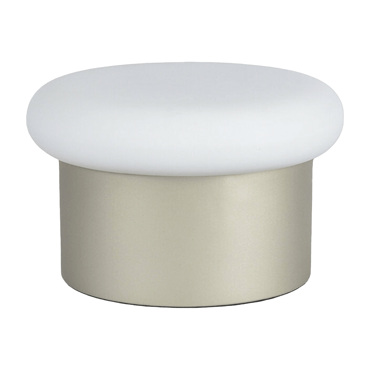 Lampe à poser dorée en acier laitonné 25 cm Colonna - Eno Studio - The Cool Republic
