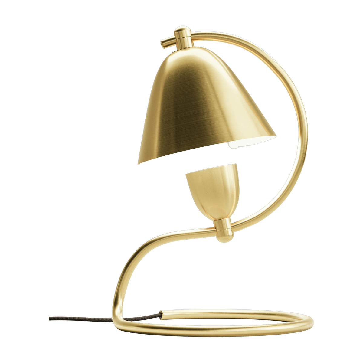 Lampe à poser en acier doré 42 x 265 cm Klampenborg - Audo - The Cool Republic