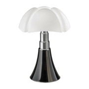 Lampe à poser en acier inox titane 86cm Pipistrello - Martinelli Luce - The Cool Republic