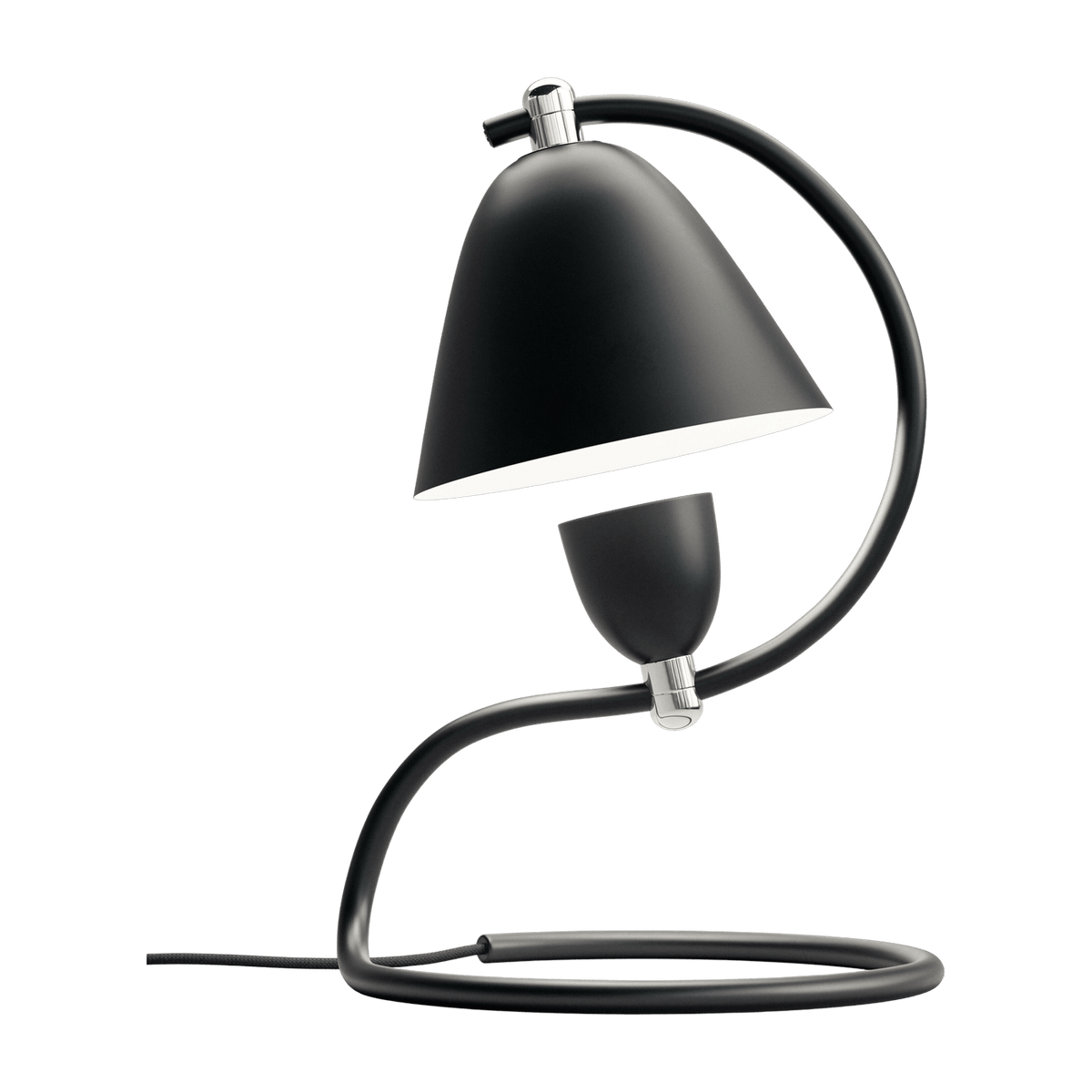 Lampe à poser en acier noir 42 x 265 cm Klampenborg - Audo - The Cool Republic