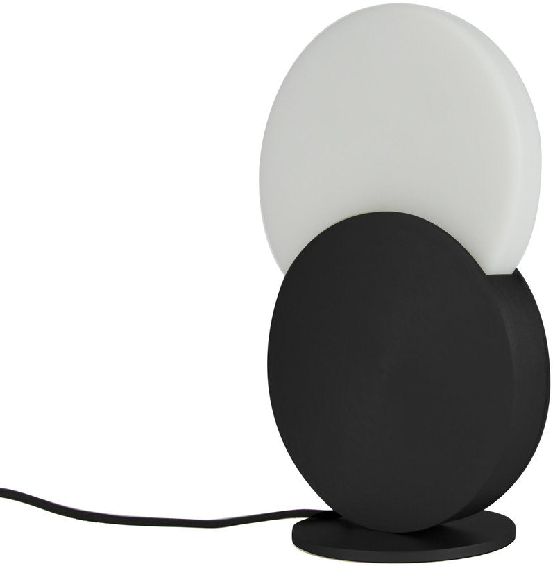 Lampe à poser en acier noire 20 x 31 cm Duo - Eno studio - The Cool Republic