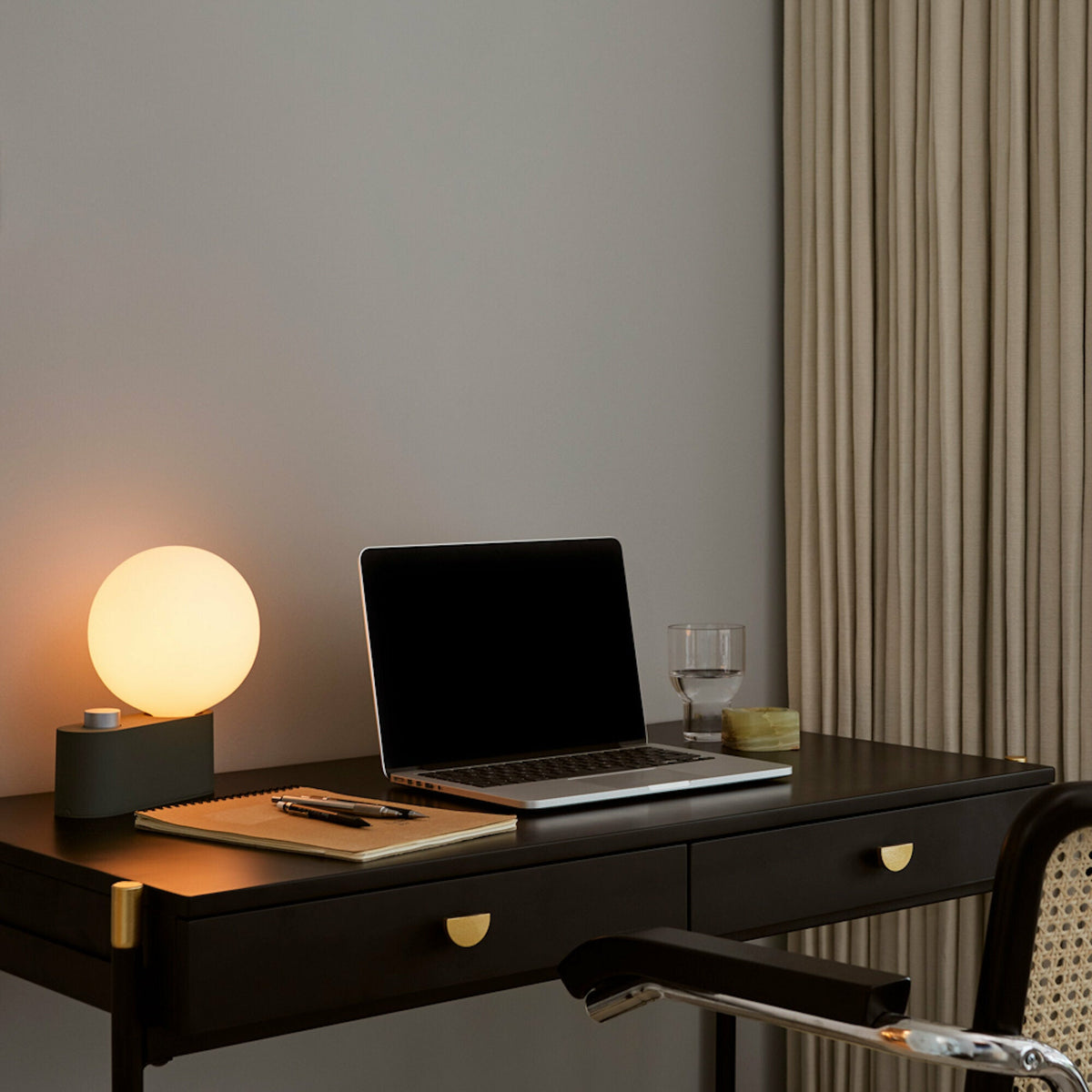 22 x 15 cm sage green aluminum table lamp Alumina - Tala - The Cool Republic