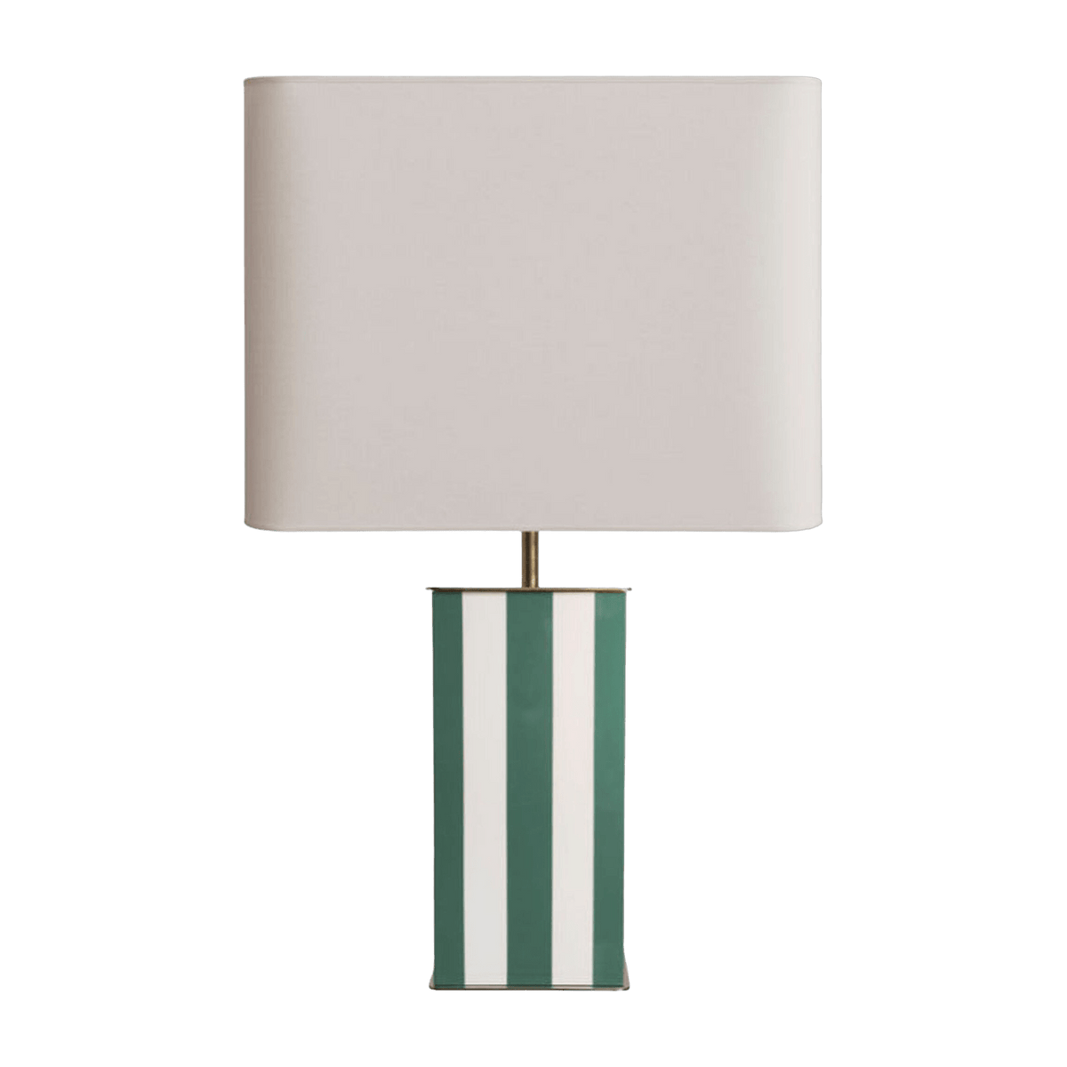 Lampe à poser en bois laqué ivoire et jade Elysée - RED Edition - The Cool Republic