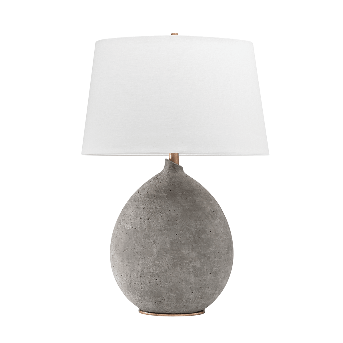 Lampe à poser en céramique gris 30x48x73cm Denali - Hudson Valley Lighting - The Cool Republic