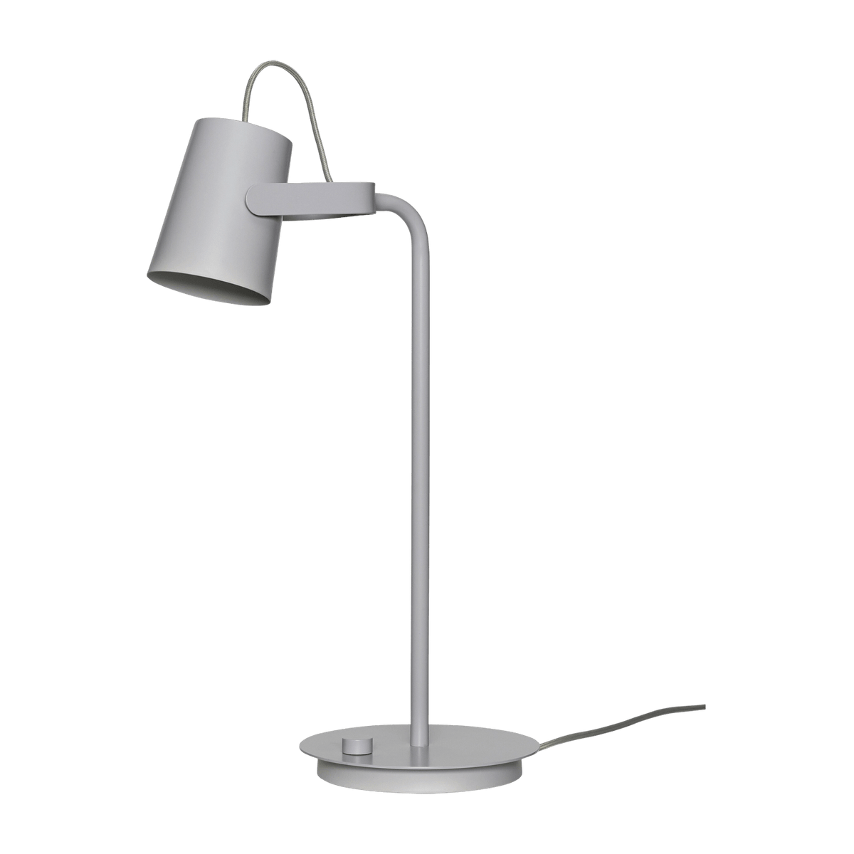 Ardent Table Lamp Light Grey - Hübsch - The Cool Republic