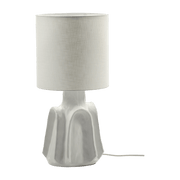 Lampe à poser en grès blanc 25 x 53 cm Billy - Serax - The Cool Republic
