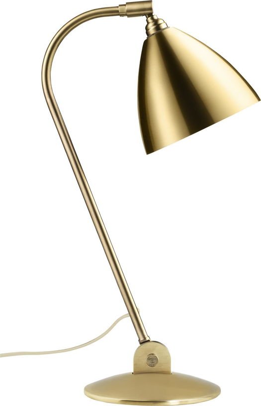 Lampe à poser en laiton bestlite 50 cm BL2 - Gubi - The Cool Republic