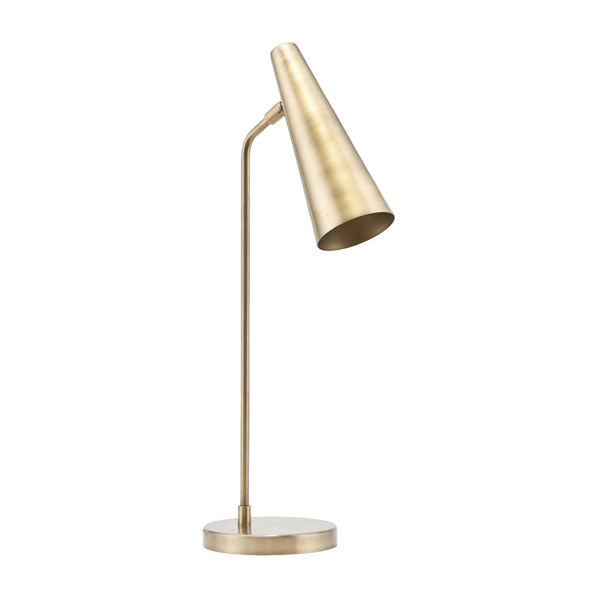 Lampe à poser en laiton doré 21 x 52 cm Precise - House Doctor - The Cool Republic