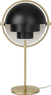 Lampe à poser en laiton et métal noir Multi - Lite - Gubi - The Cool Republic