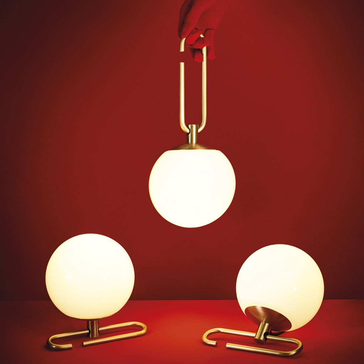 Lampe à poser en laiton Nh1217 - Artemide - The Cool Republic