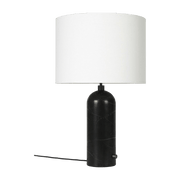 Lampe à poser en marbre noir 49 cm Gravity - Gubi - The Cool Republic
