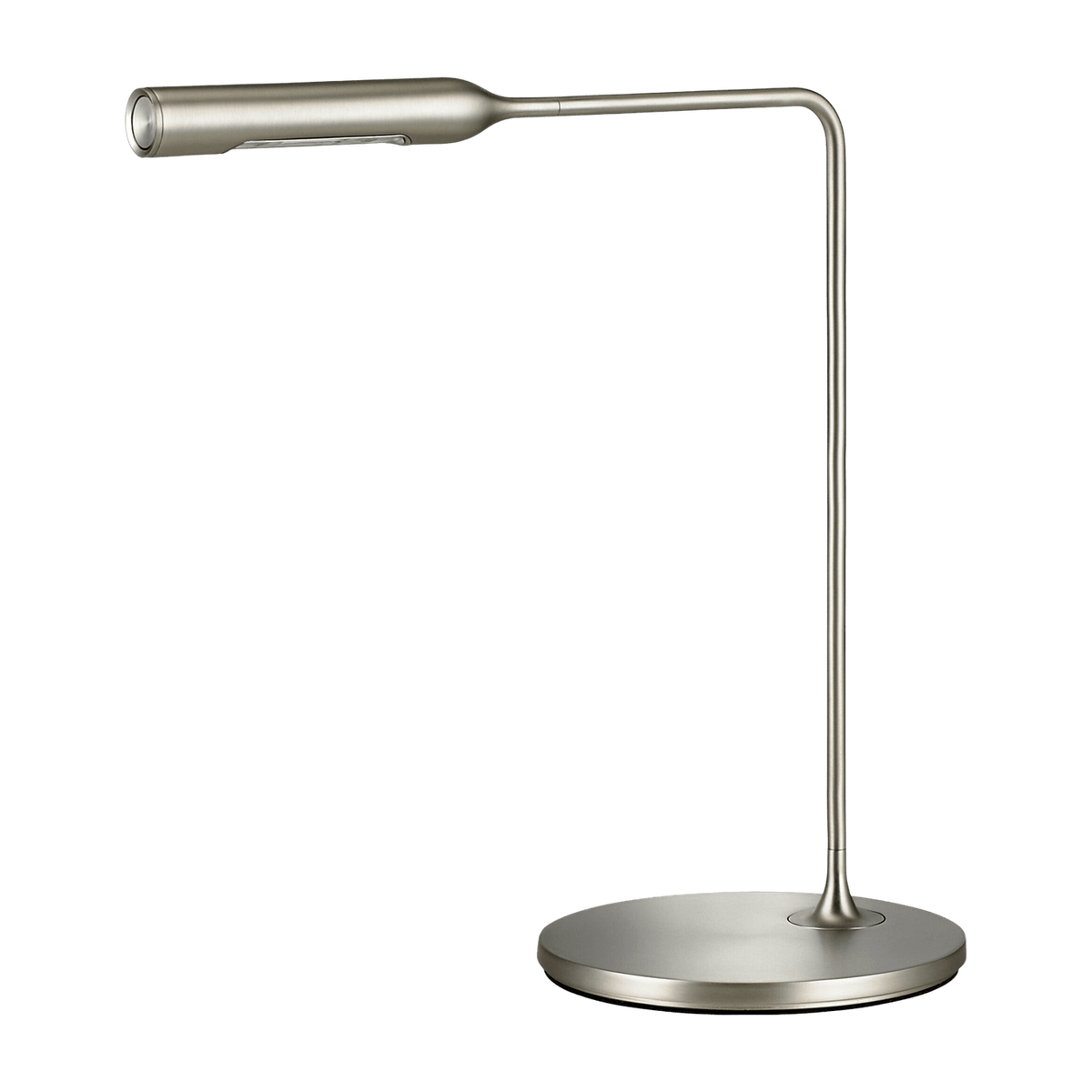 Lampe à poser en métal argenté Flo Bedside - Lumina - The Cool Republic