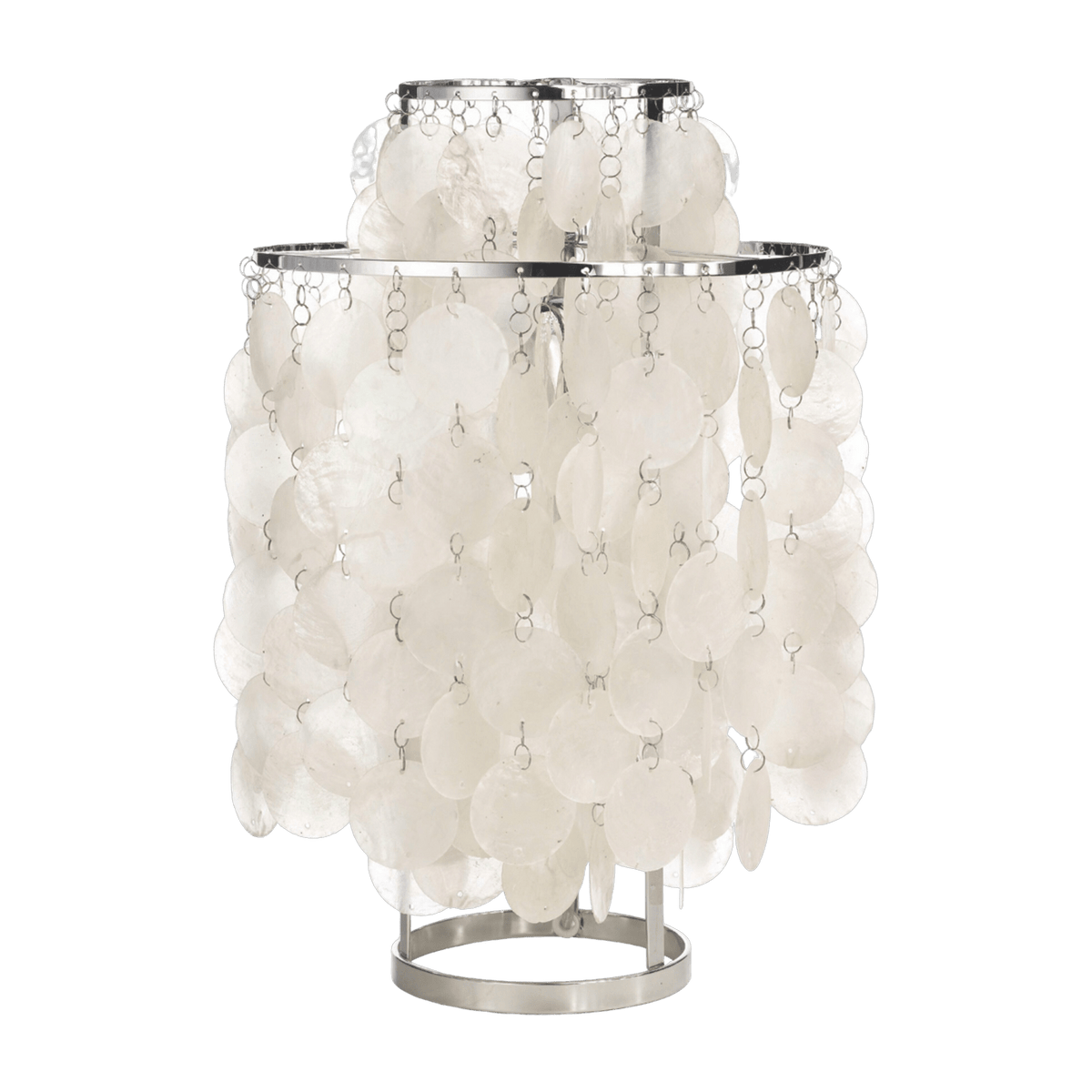 Metal table lamp chrome brass Fun 2 TM - Verpan - The Cool Republic