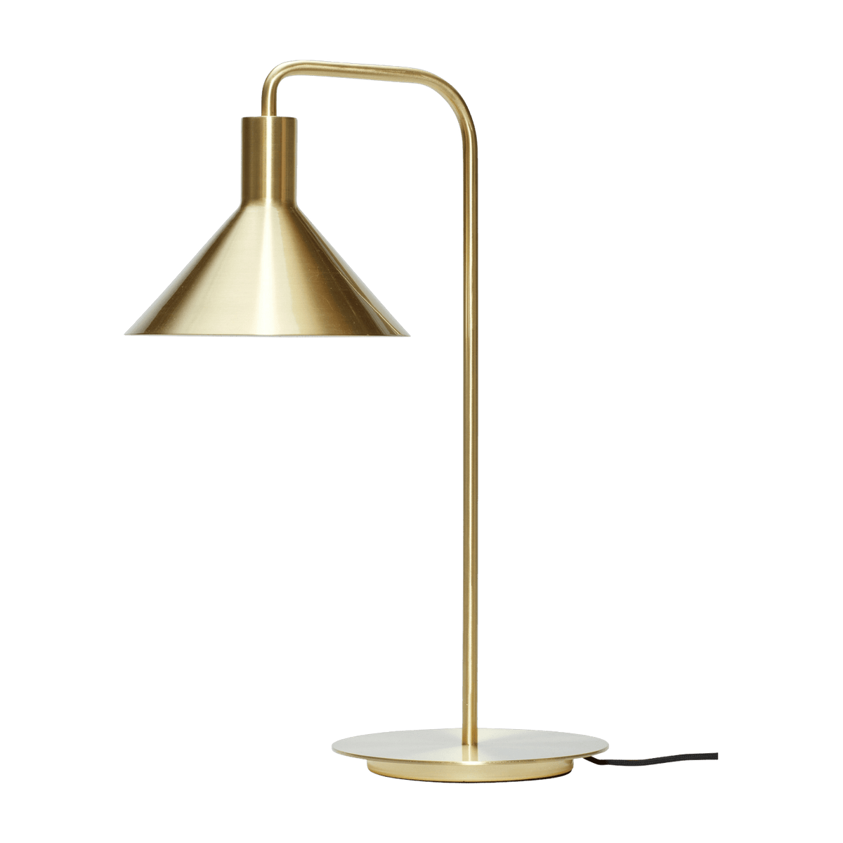 Lampe à poser en métal doré - Hübsch - The Cool Republic