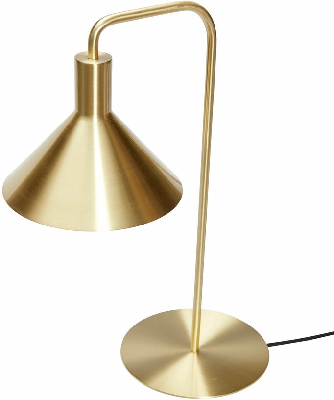 Lampe à poser en métal doré - Hübsch - The Cool Republic
