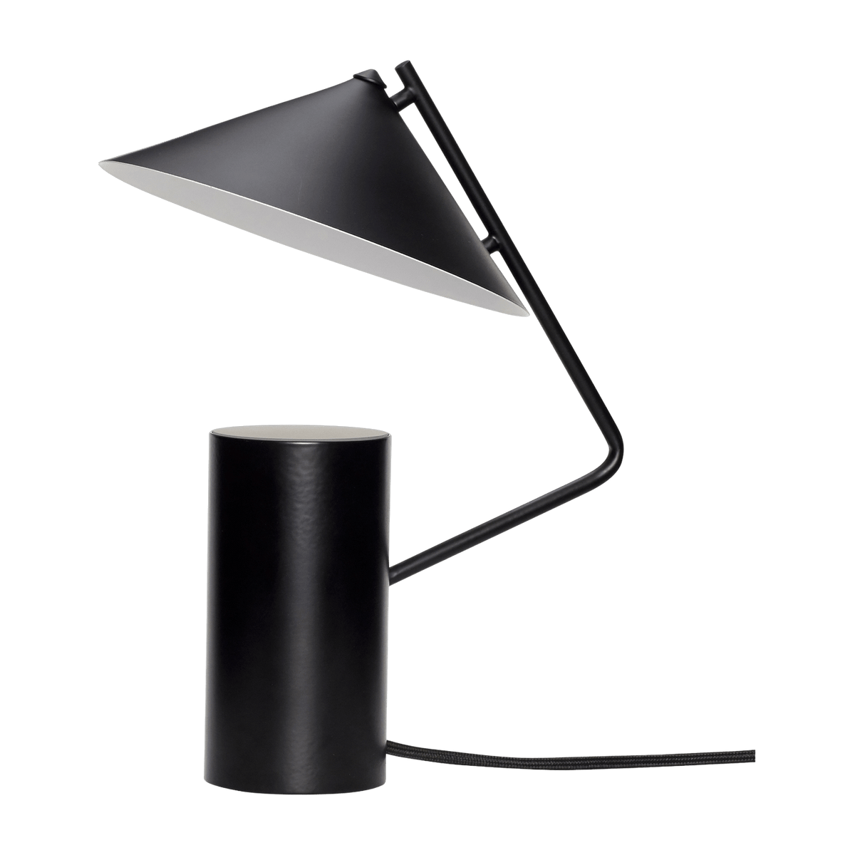 Lampe à poser en métal noir - Hübsch - The Cool Republic