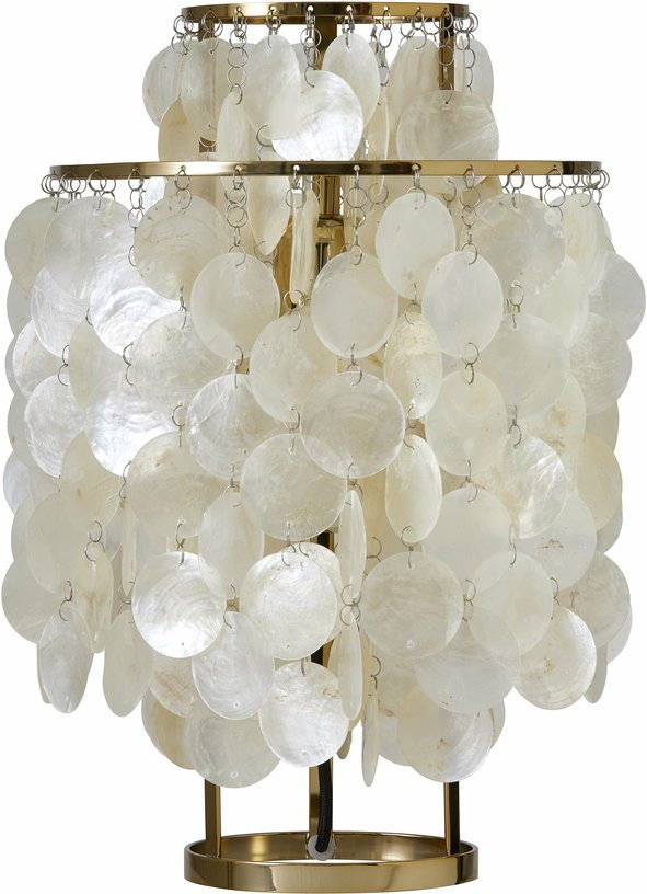 Lampe à poser en métal plaqué laiton Fun 2 TM - Verpan - The Cool Republic