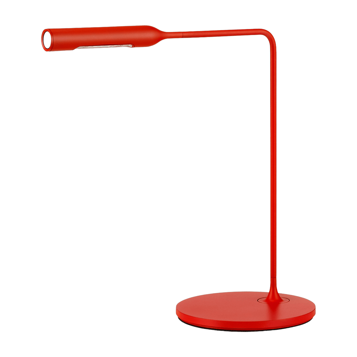 Lampe à poser en métal rouge mat Flo Bedside - Lumina - The Cool Republic