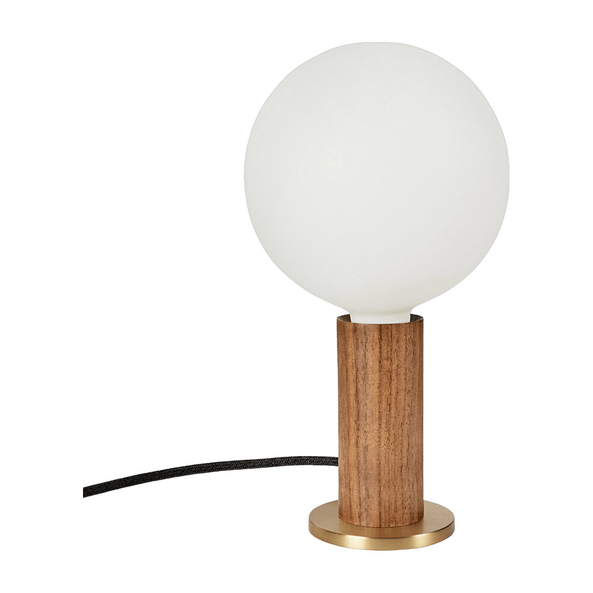 Lampe à poser en noyer et ampoule Sphere IV Knuckle - tala - The Cool Republic