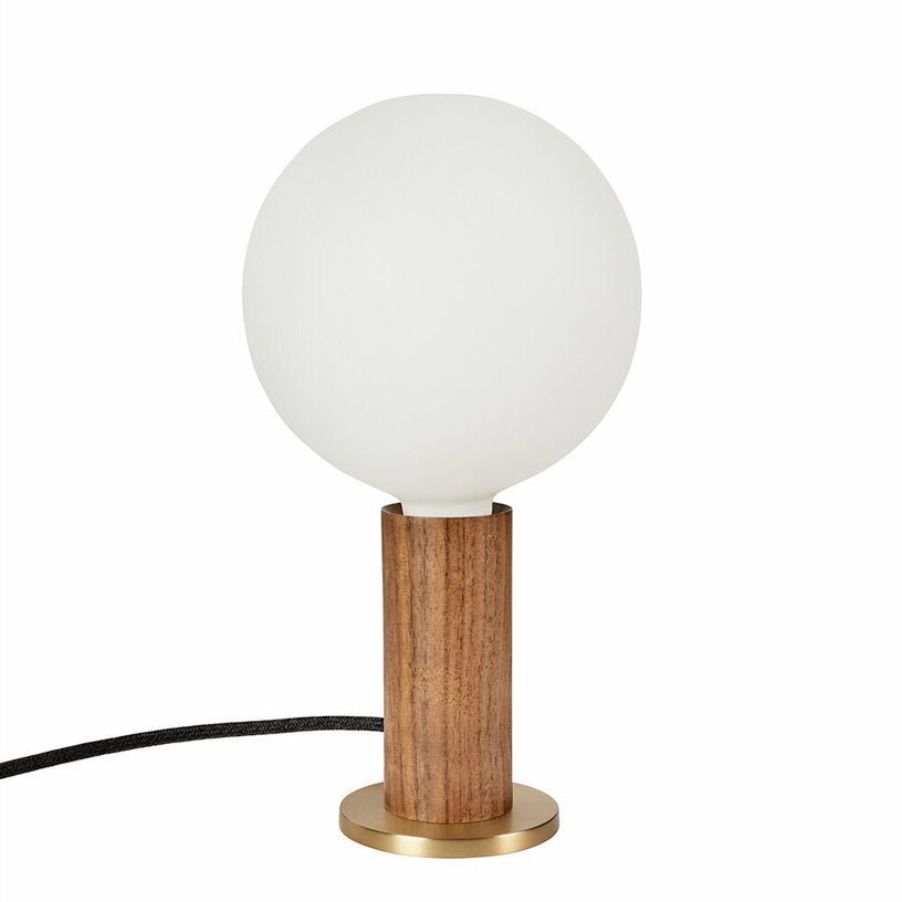 Lampe à poser en noyer et ampoule Sphere IV Knuckle - tala - The Cool Republic