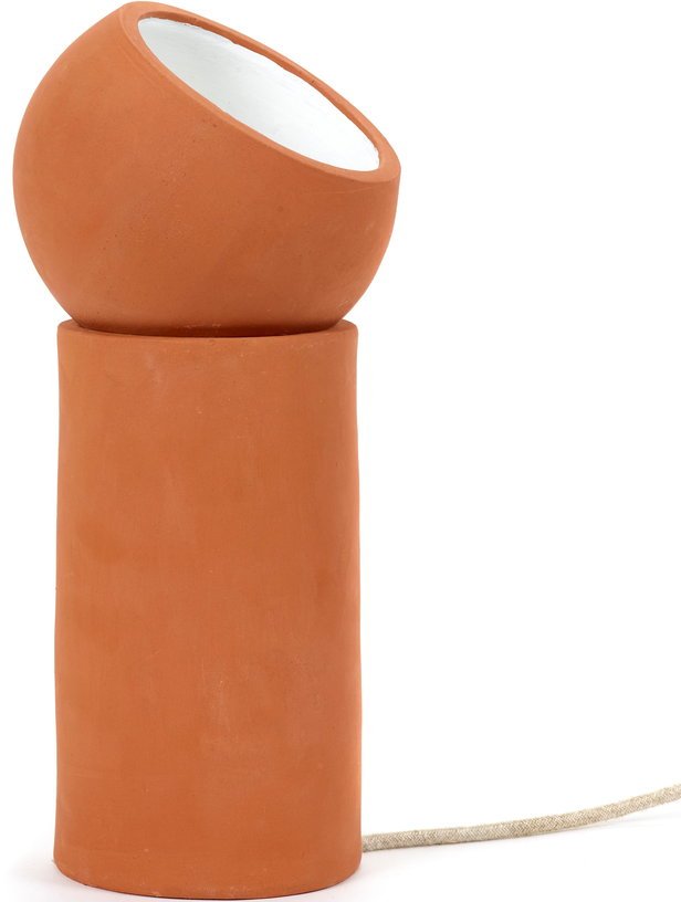 Lampe à poser en terre cuite 39 x 16,5 cm Terra M - Serax - The Cool Republic