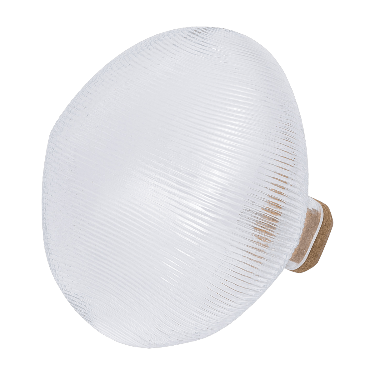 Lampe à poser en verre transparent 30 cm Tidelight - Petite Friture - The Cool Republic