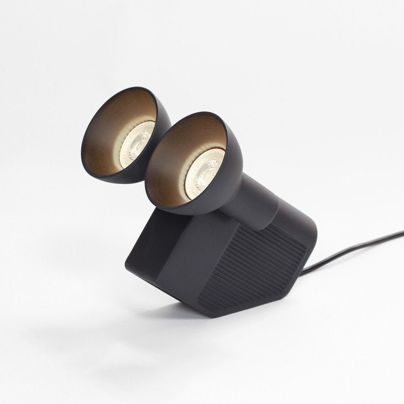 Lampe à poser gris anthracite 21 cm Olo - Moustache - The Cool Republic