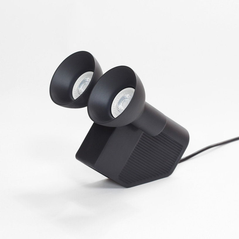 Lampe à poser gris anthracite 21 cm Olo - Moustache - The Cool Republic