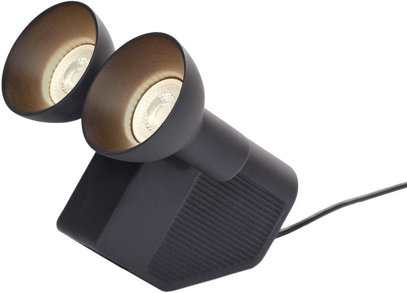Lampe à poser gris anthracite 21 cm Olo - Moustache - The Cool Republic