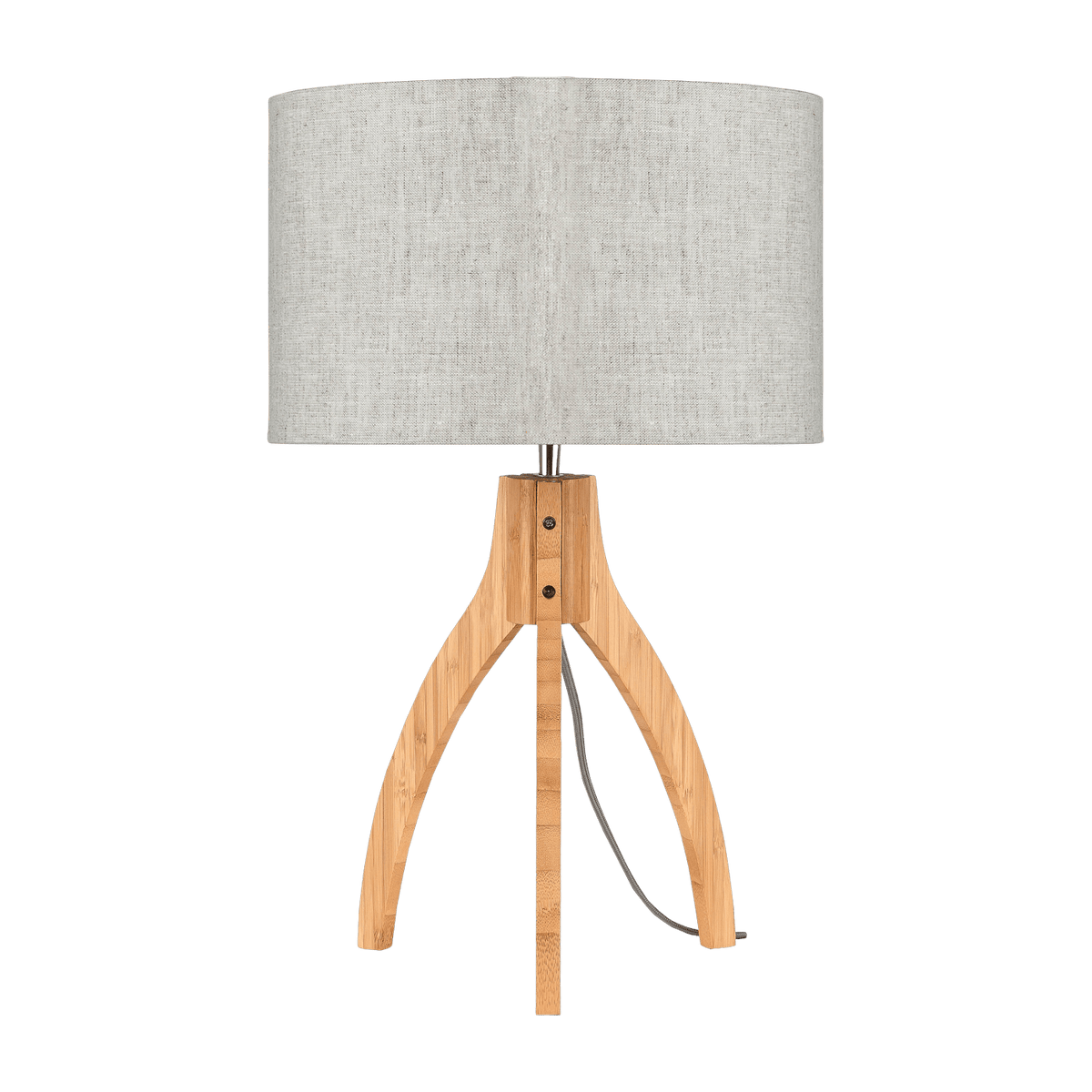 Lampe à poser gris clair 54 x 32 cm Annapurna - Good & Mojo - The Cool Republic