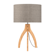 Lampe à poser gris foncé 54 x 32 cm Annapurna - Good & Mojo - The Cool Republic