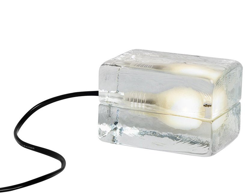 Lampe à poser LED cordon noir 16 x 10 cm Block - Design House Stockholm - The Cool Republic