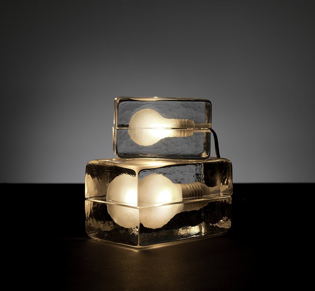 Lampe à poser LED cordon noir 16 x 10 cm Block - Design House Stockholm - The Cool Republic