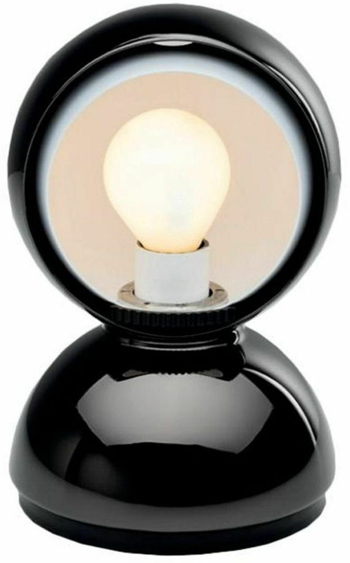 Lampe à poser noir brillant Eclisse PVD - Artemide - The Cool Republic