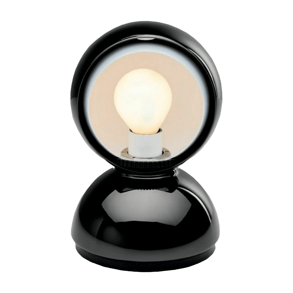 Table lamp black brillant Eclisse PVD - Artemide - The Cool Republic
