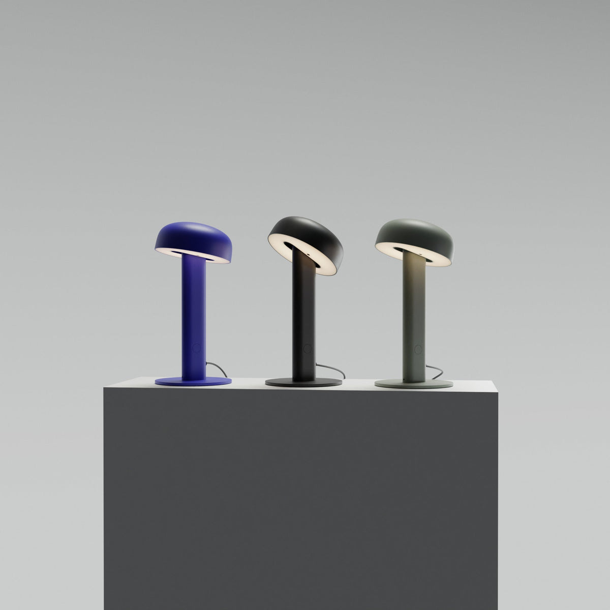 NOD Graphite Black Table Lamp - Tiptoe - The Cool Republic
