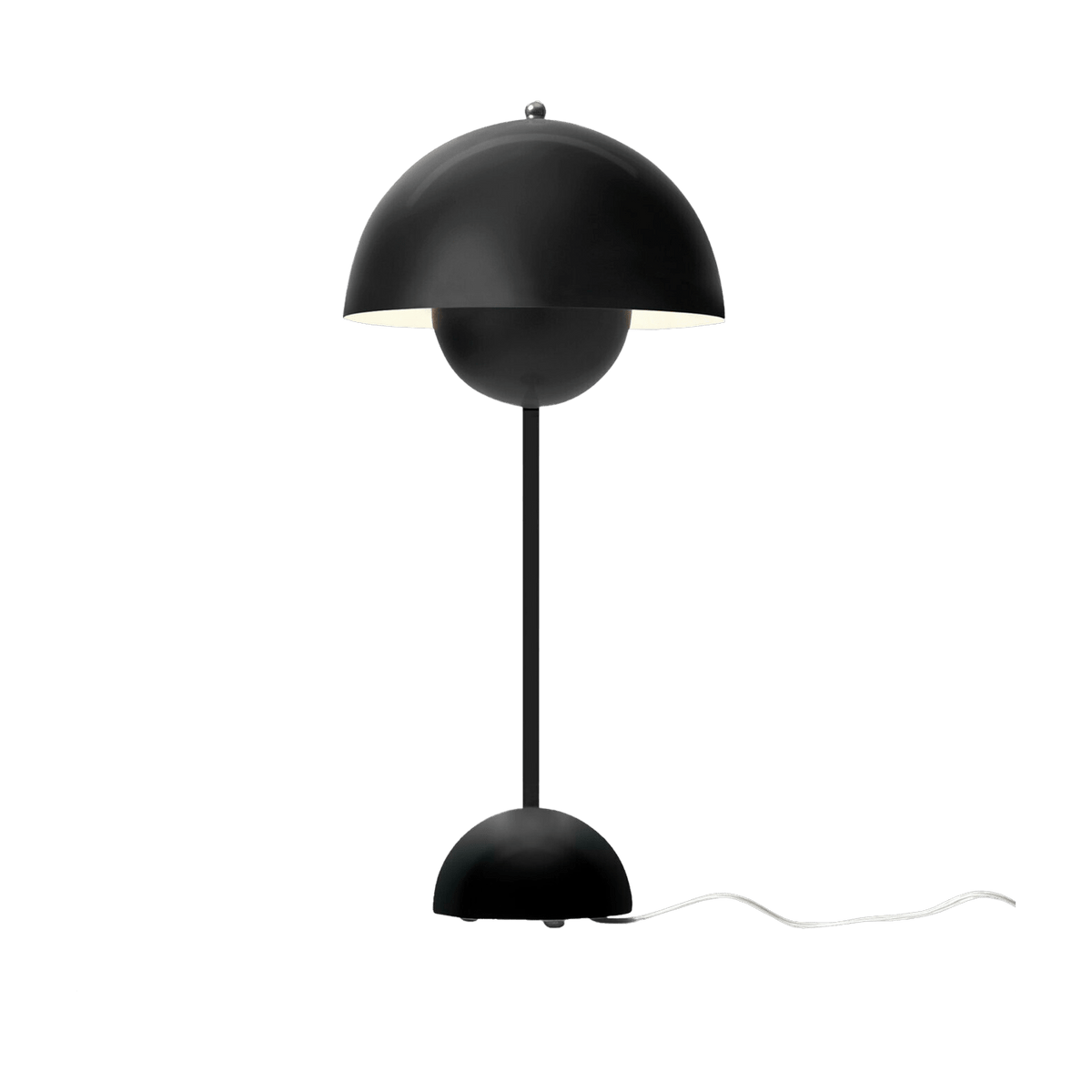 Lampe à poser noir mat Flowerpot VP3 - &tradition - The Cool Republic