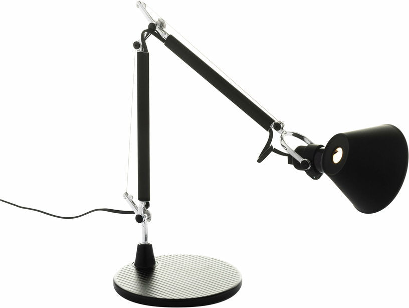Lampe à poser noir Tolomeo Micro table - Artemide - The Cool Republic