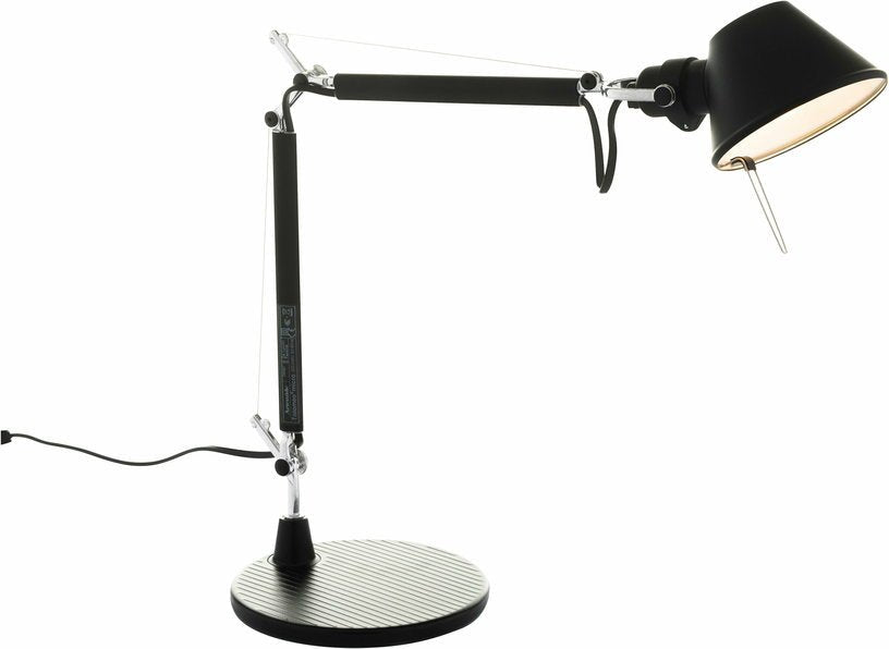 Lampe à poser noir Tolomeo Micro table - Artemide - The Cool Republic