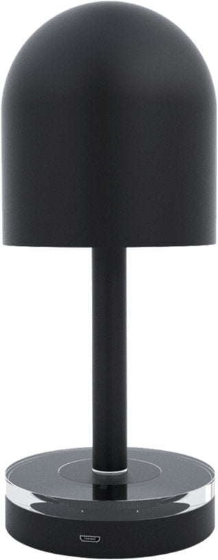 Lampe à poser nomade verre et noir 22 x 9 cm Luceo - Aytm - The Cool Republic