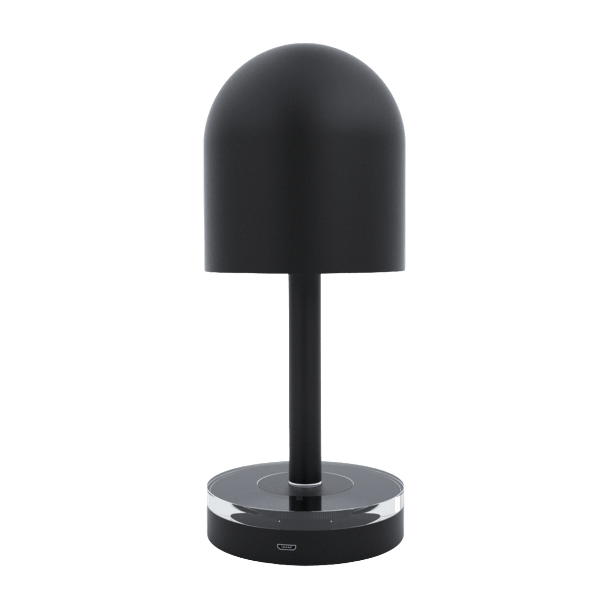 Lampe à poser nomade verre et noir 22 x 9 cm Luceo - Aytm - The Cool Republic