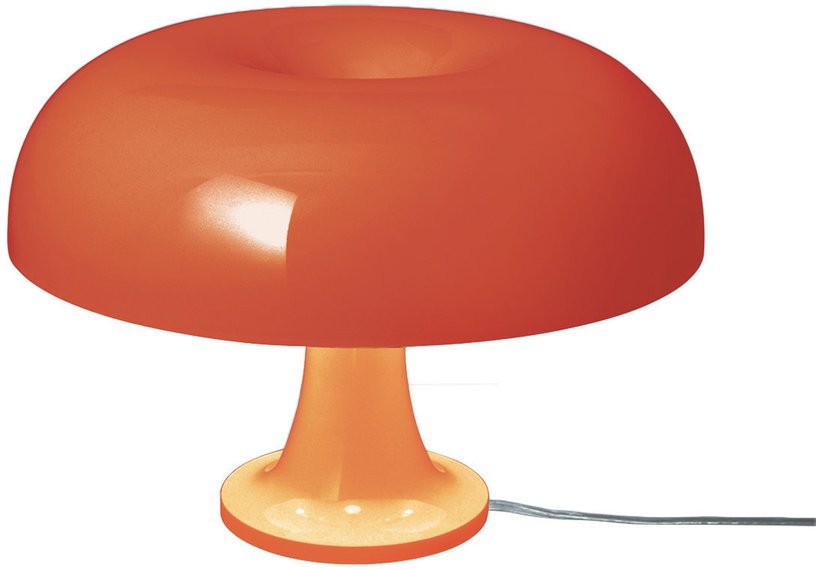 Lampe à poser orange 22,3x32cm Nessino - Artemide - The Cool Republic