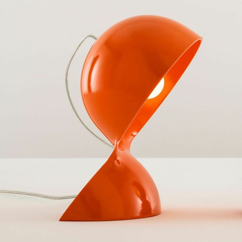 Lampe à poser orange Dalù - Artemide - The Cool Republic