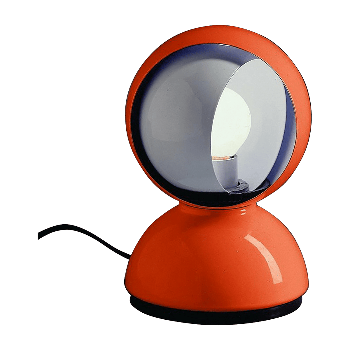 Lampe à poser orange Eclisse - Artemide - The Cool Republic