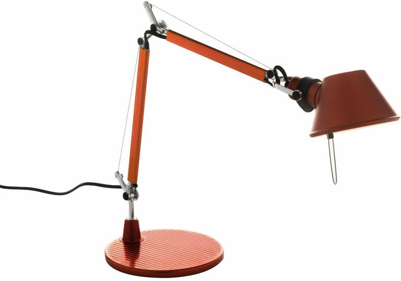 Lampe à poser orange Tolomeo Micro table - Artemide - The Cool Republic