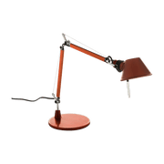 Lampe à poser orange Tolomeo Micro table - Artemide - The Cool Republic