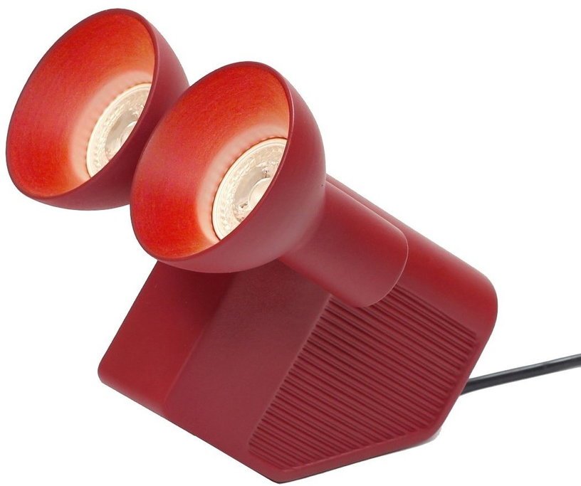 Lampe à poser rouge 21 cm Olo - Moustache - The Cool Republic