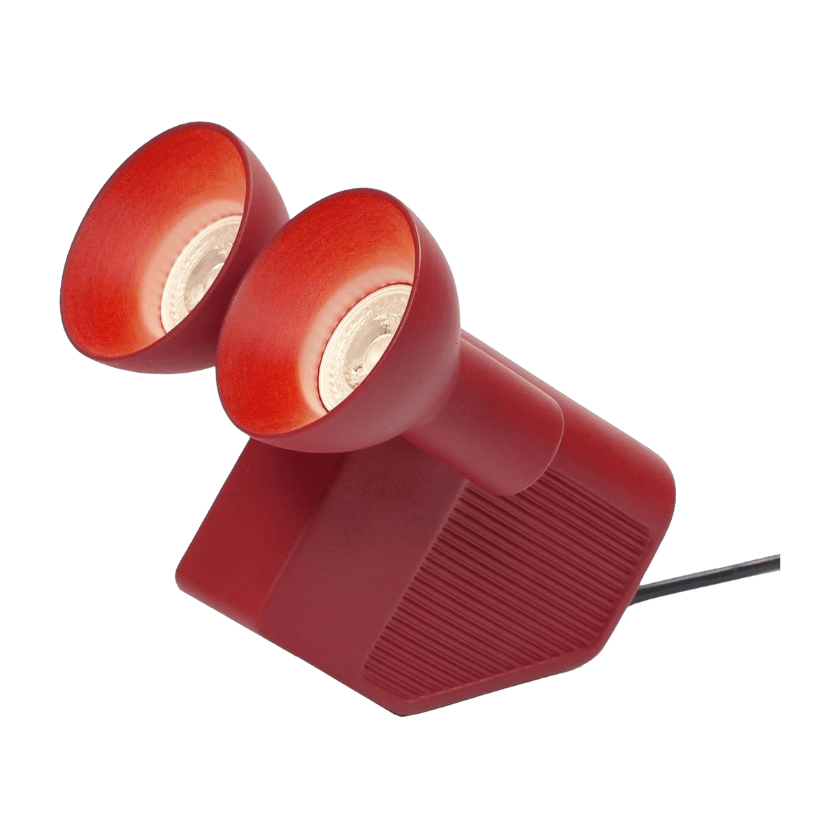 Lampe à poser rouge 21 cm Olo - Moustache - The Cool Republic